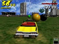 Crazy Taxi, capture d'écran
